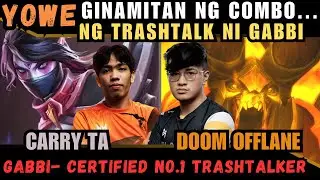 YOWE- KAWAWA SA UNLI TRASHTALK NI GABBI | ASAR TALO TALGA | GABBI'S FIRST PUBGAME AFTER RIYADH