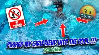 PUSHED TOKYO INTO POOL PRANK ( SHE LEFT ME!!! )