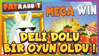 SLOT OYUNLARI 🌟 FAT RABBİT 🌟 DELİ DOLU BİR OYUN OLDU 💥 #slotoyunları #casino #slot
