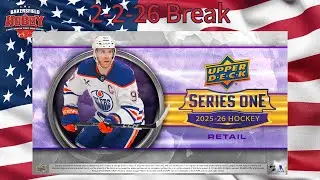 2-2-2026 2025/26 Upper Deck Series 1 Blaster Break #277