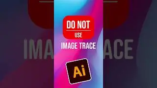 Why You Should Avoid Image Trace in Illustrator #adobeillustrator #illustratortips #ladalidi