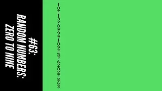 #63: Random Numbers: Zero To Nine (101 Programming Tips & Tricks for the TI-99/4A Home Computer)