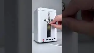 The Beggar's Edition Macmini has reached 56TB and transformed into a MiniTower #orico#macmini