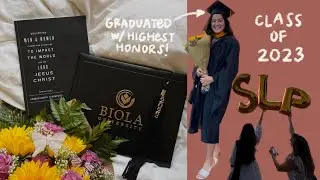 🎓 I GRADUATED SLP GRAD SCHOOL!!