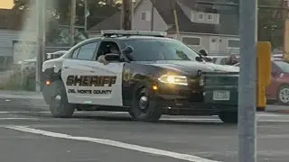 Del Norte County Sheriff Unit 100 Responding