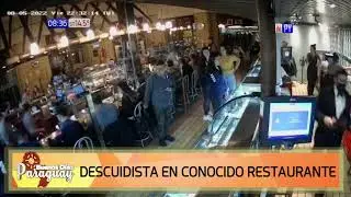 Descuidista en acci&oacute;n