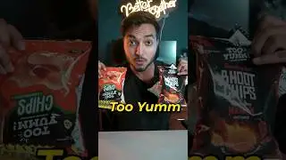 Trying @TooYumm 4 different chips flavours