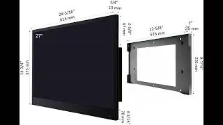Elecsung B27 27-inch Bathroom Smart TV Review | Waterproof, WiFi, Bluetooth, Android 11.0