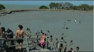 Avanzan las obras para salvar el Volcán de Lodo en Arboletes - Teleantioquia Noticias