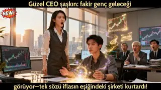 Güzel CEO şaşkın: fakir genç geleceği görüyor—tek sözü iflasın eşiğindeki şirketi kurtardı!#drama