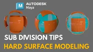 The SECRET to Complex Shape 3D Modeling |Autodesk Maya|3D Modeling