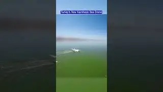 Turkey's New Kamikaze Sea Drone: : Low-Flying Ekranoplane