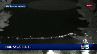 WATCH: 2 mysterious flying objects streak across morning sky