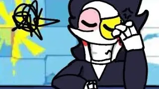 || I put the packet on the glass || animation