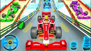 Impossible Formula Car Mega Ramp Race - Car Stunts Racing Simulator 3D - Android Gameplay #2