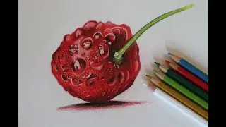 Hyper realistic CHERRY drawing