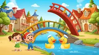 London Bridge is Falling Down | Teddy Bear Nursery Rhyme Series (Ep. 7) | Toto KidsTV