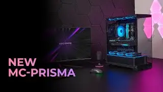 ATX Gaming Case with Triple Tempered Glass & ARGB Lighting MC-PRISMA | Mars Gaming