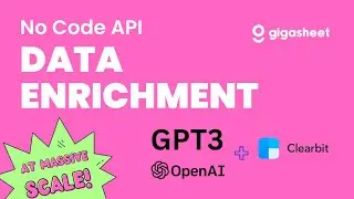 No Code API Enrichments: ChatGPT + Clearbit for Sales and Marketing