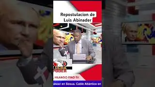 #abogado #juanlopez #abinader #luisabinader #prm #repostulacion #presidente