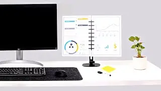 Note Tower Desktop Titan - Dual Page Document & Paper Holder