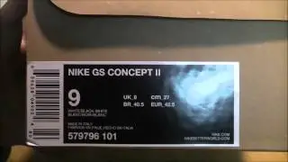 TheKingsofKicks Unboxing Nike GS Concept II