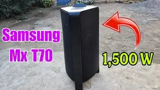 Sonido muy 🔴EQUILIBRADO🔴 | Samsung Mx T70 | 1,500 Watts? #samsung #speaker 