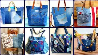 70 +BEST DESIGN DENIM HANDMADE RECYCLED TOTE BAGS #TRENDINGIDEAS 2026