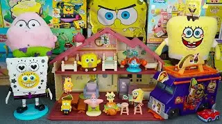 SpongeBob SquarePants Toys Collection Opening Review | Skateboard & Hot Wheels Cars