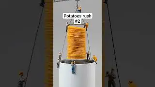 potatoes #3dshorts #miniworlds #tinyscenes #visualart #animation #cute #song #vintage #art