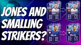 PLAYING FLASHBACK PHIL JONES & CHRIS SMALLING AS STRIKERS