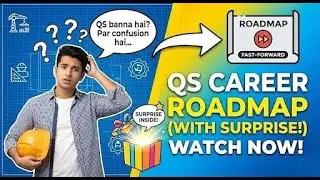 How to Become a Quantity Surveyor |QS Roadmap for Fresher & Site Engineer | Career-Changing Surprise