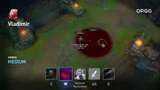 Vladimir ew  + Hextech Rocketbelt + aq