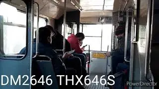 DM2646 THX646S Route X55 Ensignbus running day 04/12/21