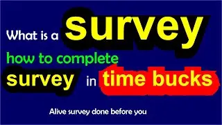 what's a survey in timebucks alive survey done before  your eyes | adscendmedia survey in timebucks