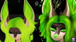 Drawing a Furry DP for IMVU on Apple iPad Pro 12.9-inch 4th generation (Made by Hand) Part 2