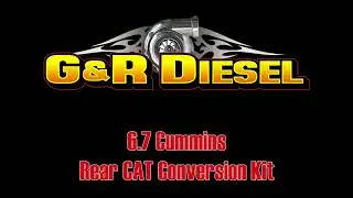 6 7 Cummins Rear Frame Mounted CAT Conversion Kit