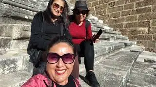 Plan yoktu,rota yoktu... yol bizi Aspendos'a getirdi. Üç kadın bir karavan