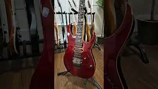 13 second guitar review of the Ibanez RG8570Z JCustom