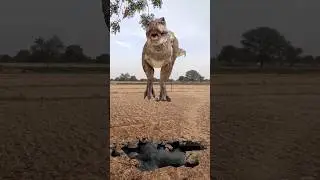 VFX trend 📉 short viral trending #youtubeshorts #viral #vfk #magic #dinosaur #greenscreen