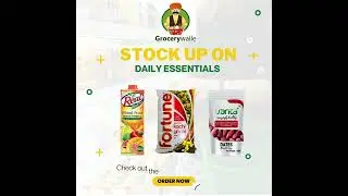 Get Daily Essentials From Grocerywalle Stores At Incredibly Low Prices