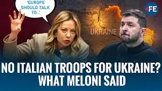 Ukraine War: Italy Pushes Diplomacy, Rejects Troop Deployment