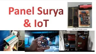 KOMBINASI IOT DAN PLTS, CONTOH PROJEK MUDAH