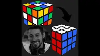 Passer sous les 30 secondes! Premiers pas vers le Rubik's Cube 3x3x3 Méthode simple.  (1/4)