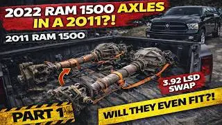 Limited slip 3:92s Diff install/upgrade- 2011Ram 1500 - Part 1.