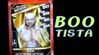 WWE SUPERCARD - Epic BOOtista