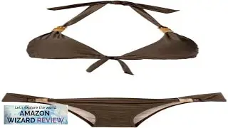 ADRIANA DEGREAS New Pois Solid Long Triangle BikiniOur classic Long Triangle Bikini has Review