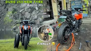 Testing Duke 250 with Apollo H1 Tyre || Ride Review , price?