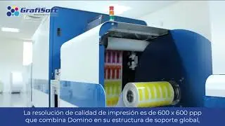 DOMINO N610i Digital Color Label Press.