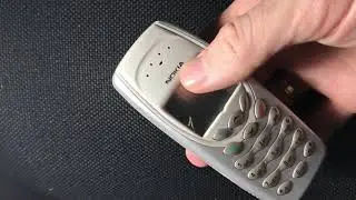 How to insert sim card in Nokia 3410